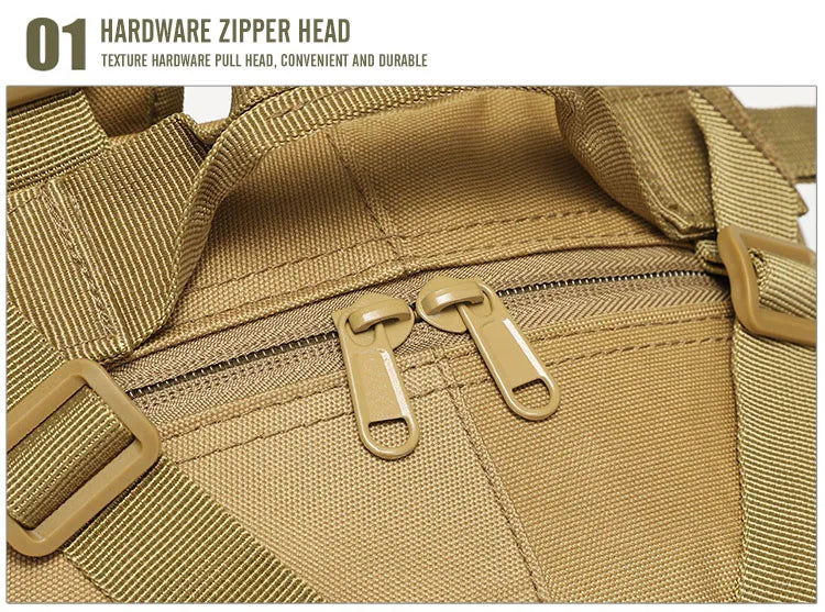 Mochila Reflectante Táctica 40L – Molle Militar Al aire libre mochila  Senderismo, Camping, caza y bolso de viaje