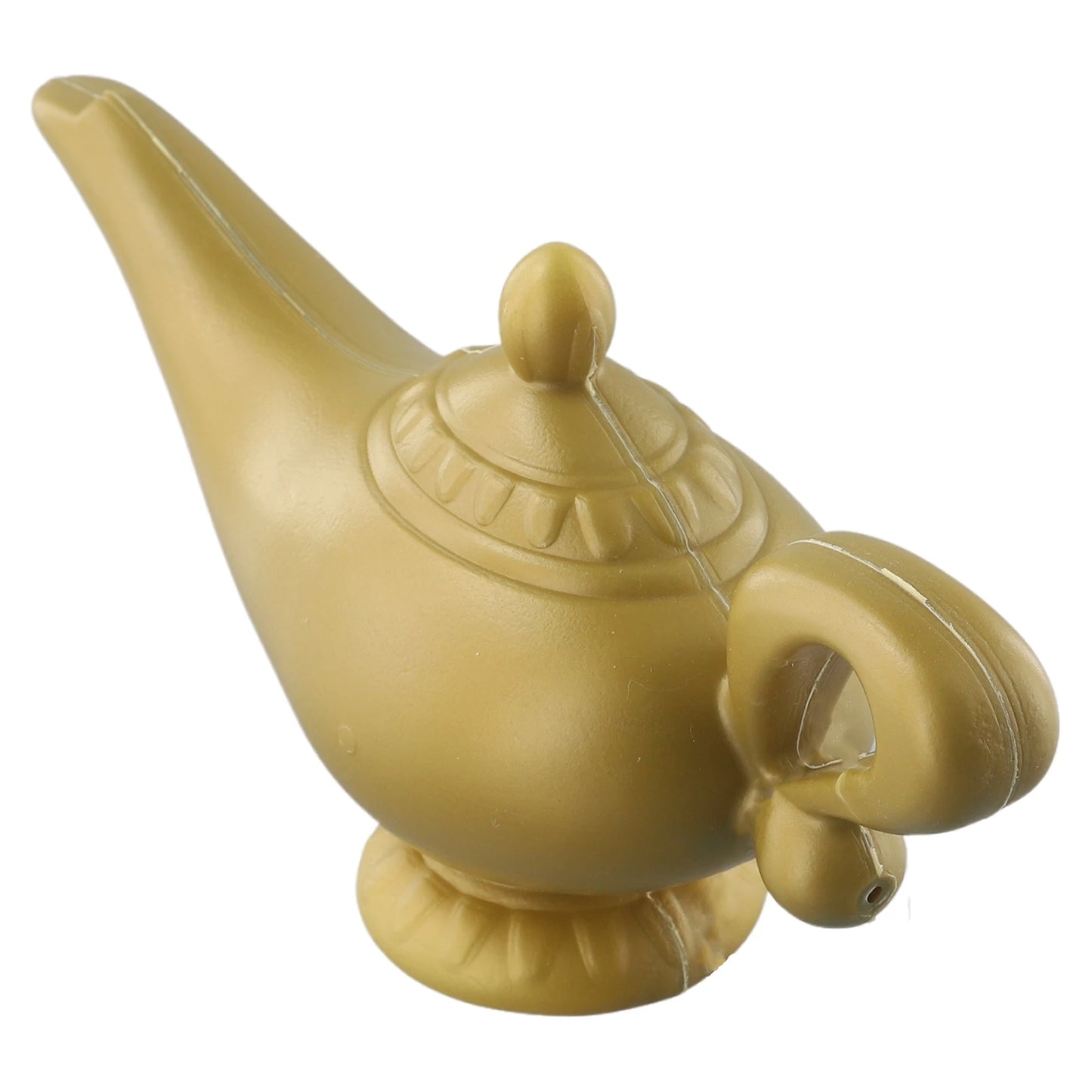 Aladdin Genie Prop lámpara de vestuario – Vintage Tetera Decorativa, Retro Magic Lamp Ornament para Halloween, Navidad & Decoración de la fiesta