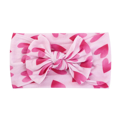 1Pc Baby Nylon Headscarf – Cinturón de flores hecho a mano para niñas recién nacidas, elástico infantil Turbant cabello
