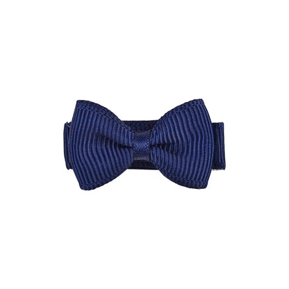 1.2 Pulgadas Mini arcos de pelo con clip – Sólidos colores para los niños y la niña
