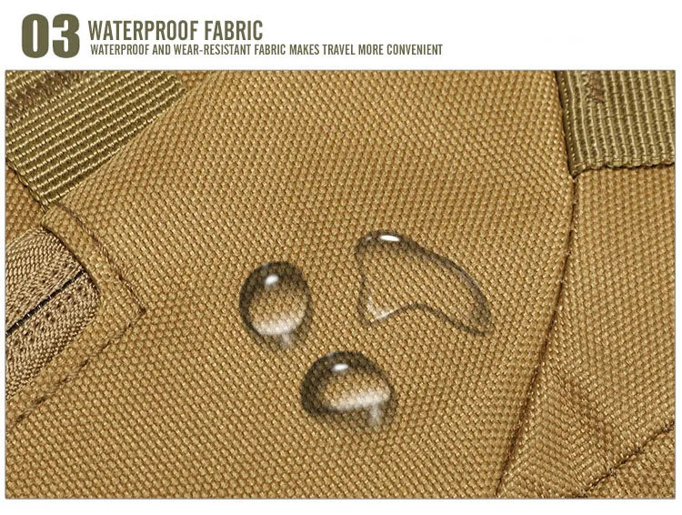 Mochila Reflectante Táctica 40L – Molle Militar Al aire libre mochila  Senderismo, Camping, caza y bolso de viaje