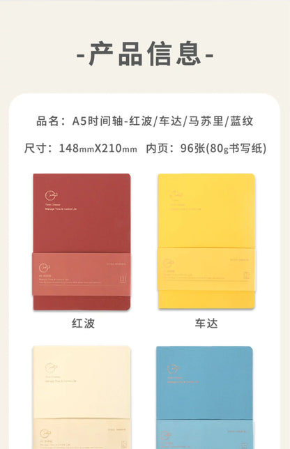 Kinbor Notebook Planificador Semanal – Agenda diaria y mensual sin fechar Journa