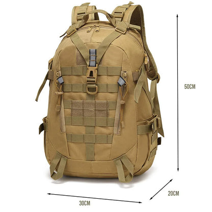 Mochila Reflectante Táctica 40L – Molle Militar Al aire libre mochila  Senderismo, Camping, caza y bolso de viaje