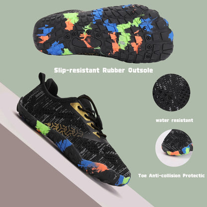 Zapatos Aqua para niños – Zapatillas rápidas de playa seca y agua para niños y niñas