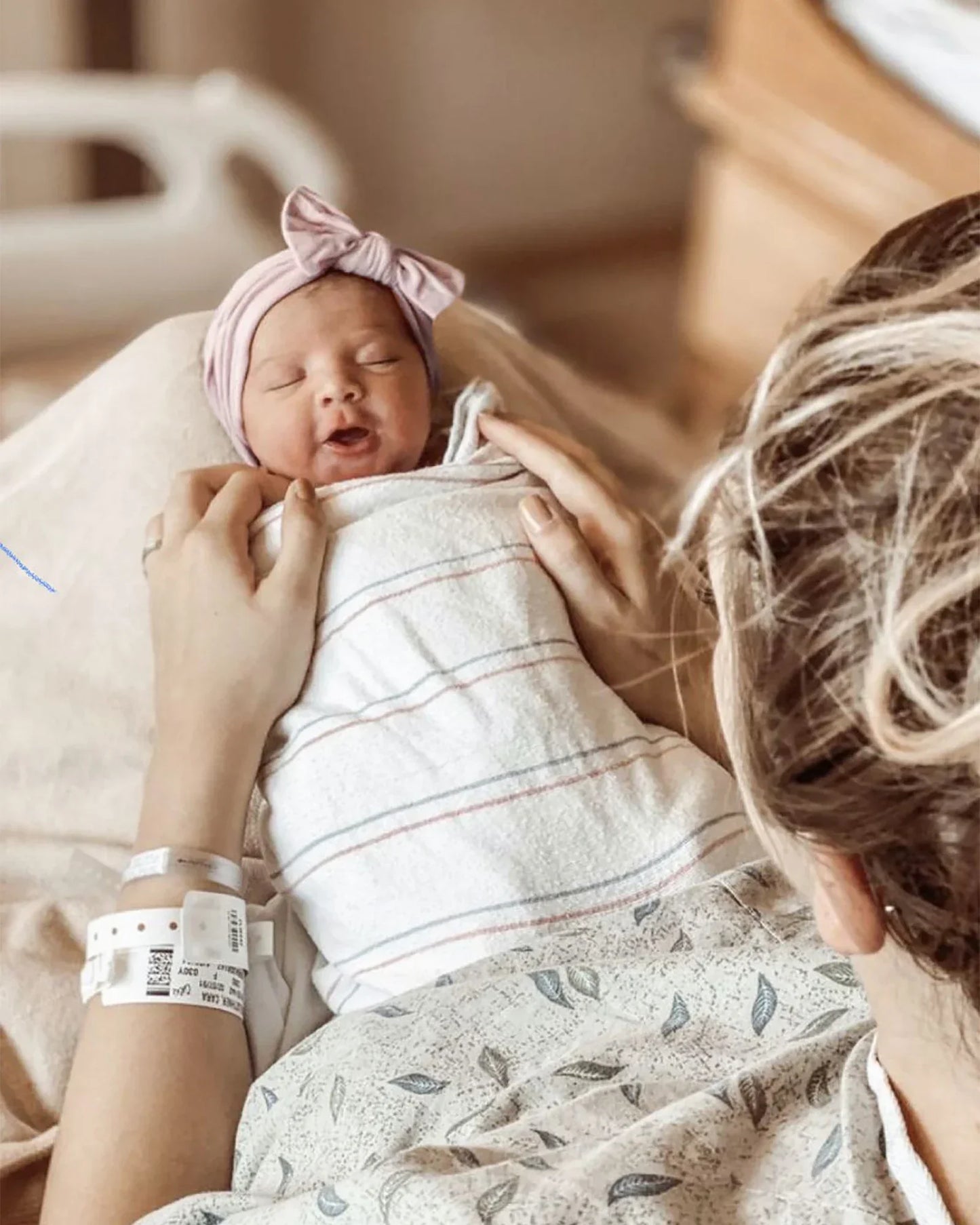 1Pc Baby Nylon Headscarf – Cinturón de flores hecho a mano para niñas recién nacidas, elástico infantil Turbant cabello