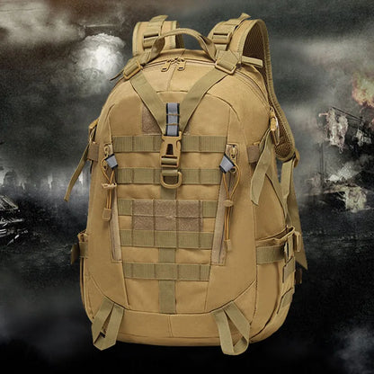 Mochila Reflectante Táctica 40L – Molle Militar Al aire libre mochila  Senderismo, Camping, caza y bolso de viaje