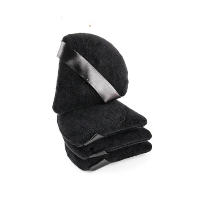 SHIDISHANGPIN Triángulo Puff polvo de terciopelo - Esponja cosmética reutilizable cara, mini algodón maquillaje Puff para la fundación, sombra de ojos y herramientas de belleza (1/2/3/6pcs)