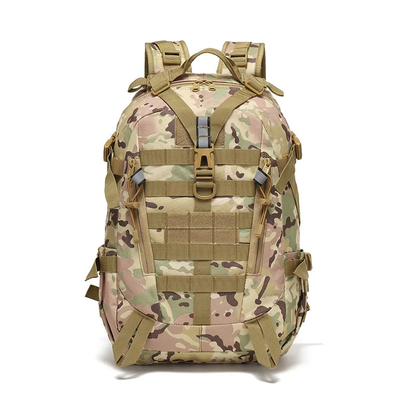 Mochila Reflectante Táctica 40L – Molle Militar Al aire libre mochila  Senderismo, Camping, caza y bolso de viaje