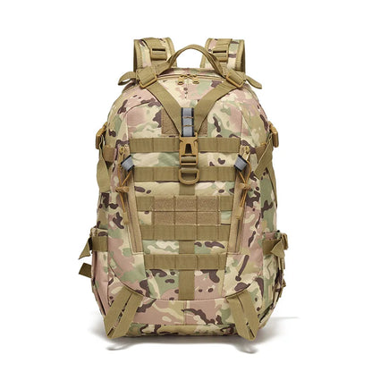 Mochila Reflectante Táctica 40L – Molle Militar Al aire libre mochila  Senderismo, Camping, caza y bolso de viaje