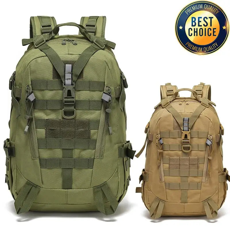 Mochila Reflectante Táctica 40L – Molle Militar Al aire libre mochila  Senderismo, Camping, caza y bolso de viaje