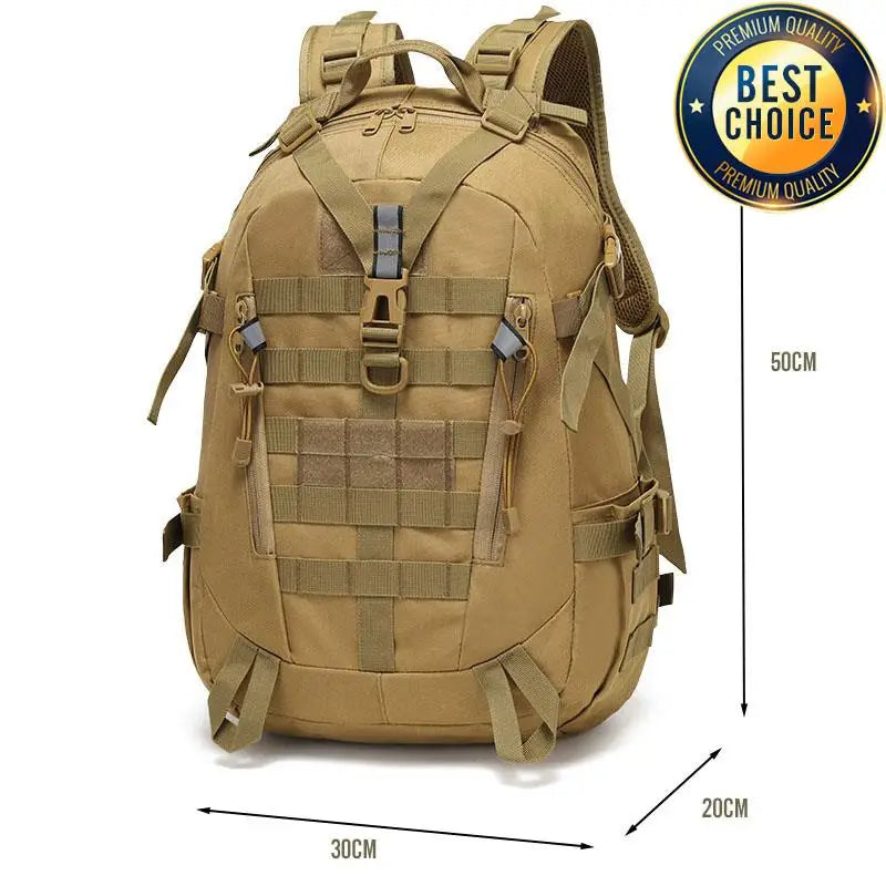 Mochila Reflectante Táctica 40L – Molle Militar Al aire libre mochila  Senderismo, Camping, caza y bolso de viaje