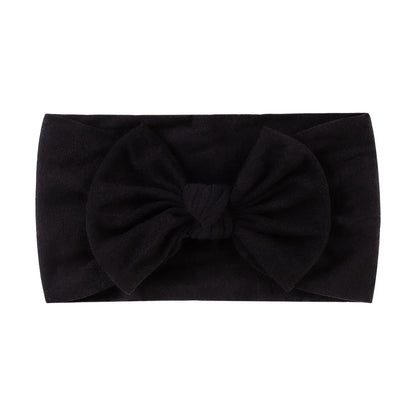 1Pc Baby Nylon Headscarf – Cinturón de flores hecho a mano para niñas recién nacidas, elástico infantil Turbant cabello