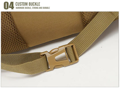 Mochila Reflectante Táctica 40L – Molle Militar Al aire libre mochila  Senderismo, Camping, caza y bolso de viaje