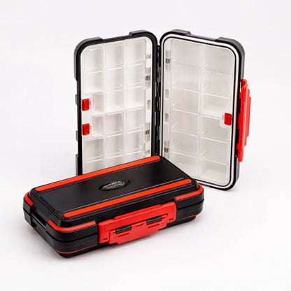Caja de doble cara de pesca impermeable Premium – Multifuncional Bait & Tool Organizer