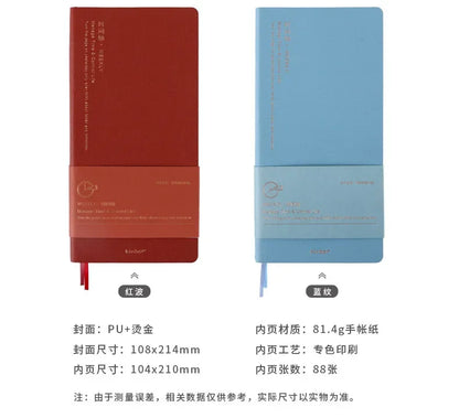 Kinbor Notebook Planificador Semanal – Agenda diaria y mensual sin fechar Journa