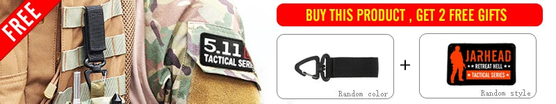 Mochila Reflectante Táctica 40L – Molle Militar Al aire libre mochila  Senderismo, Camping, caza y bolso de viaje