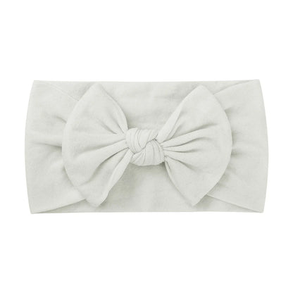1Pc Baby Nylon Headscarf – Cinturón de flores hecho a mano para niñas recién nacidas, elástico infantil Turbant cabello